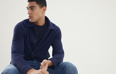 Button-front Cardigan - Horizontal view
