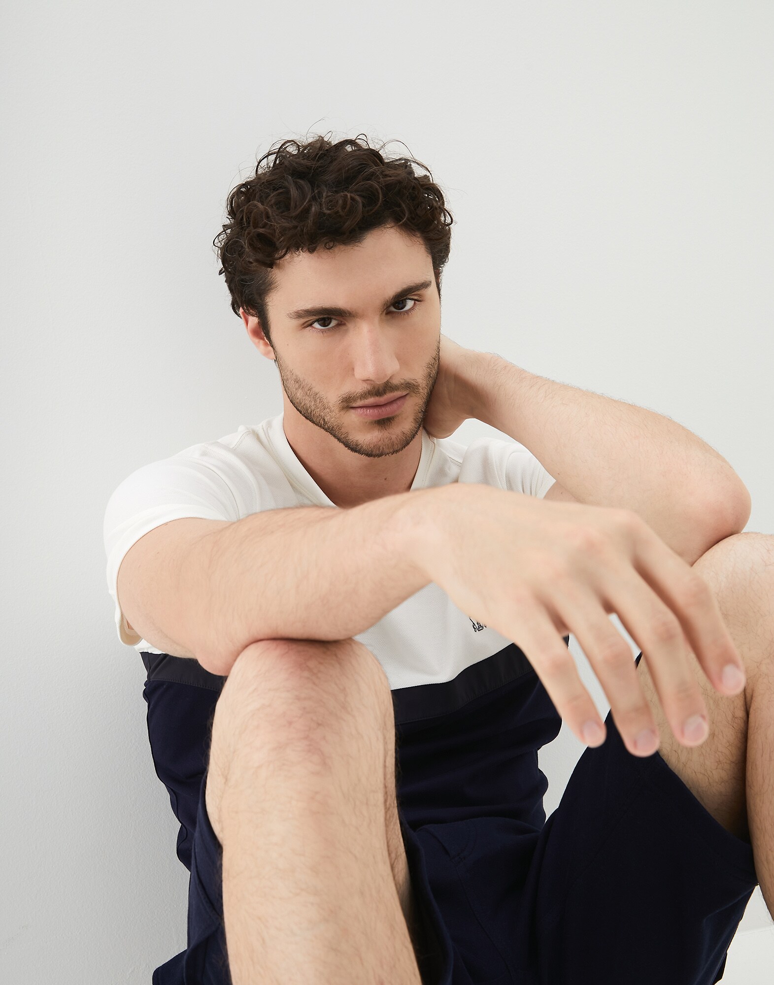 T-Shirt Cobalt Man 4 - Brunello Cucinelli