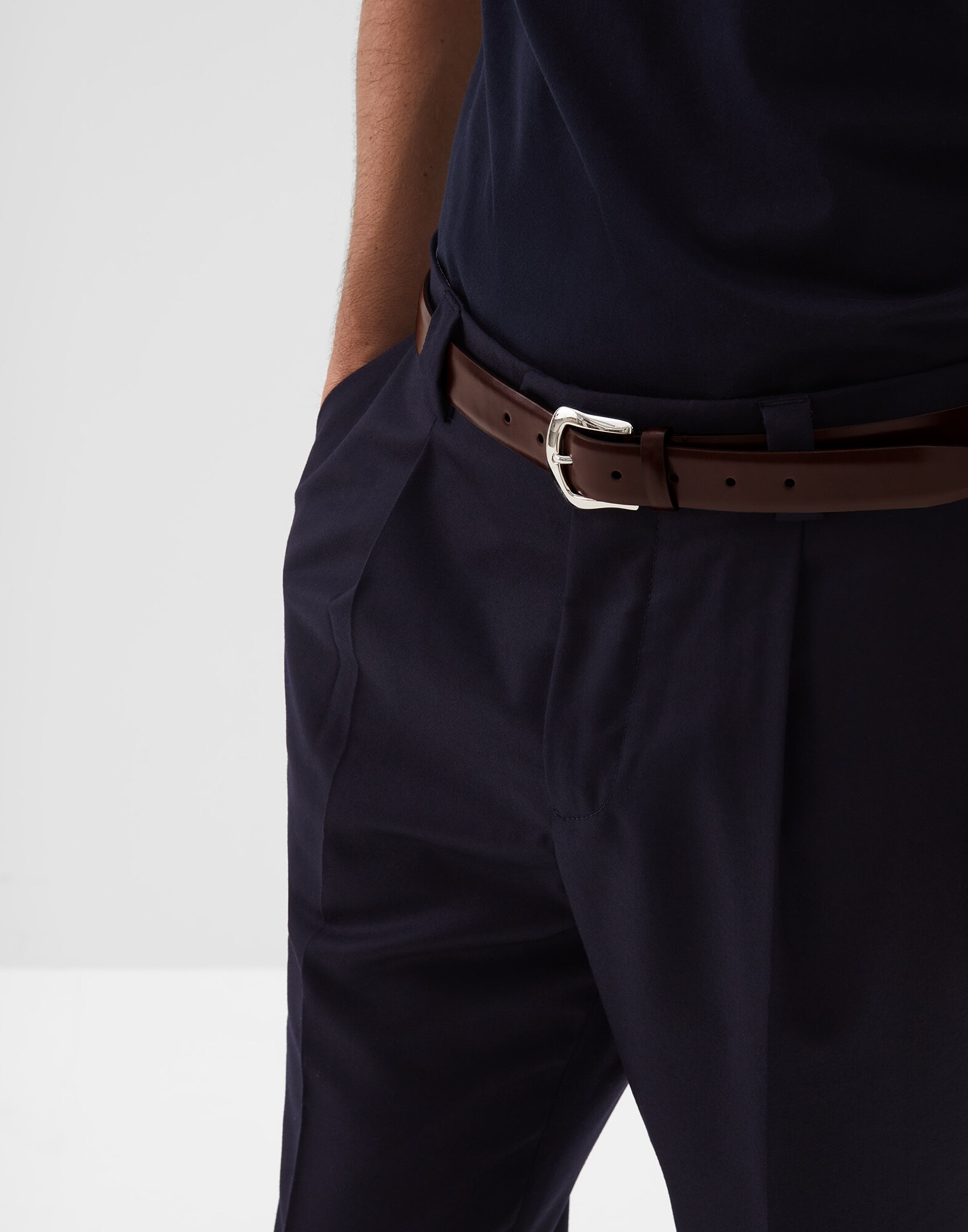 Belt Rust Brown Man 2 - Brunello Cucinelli