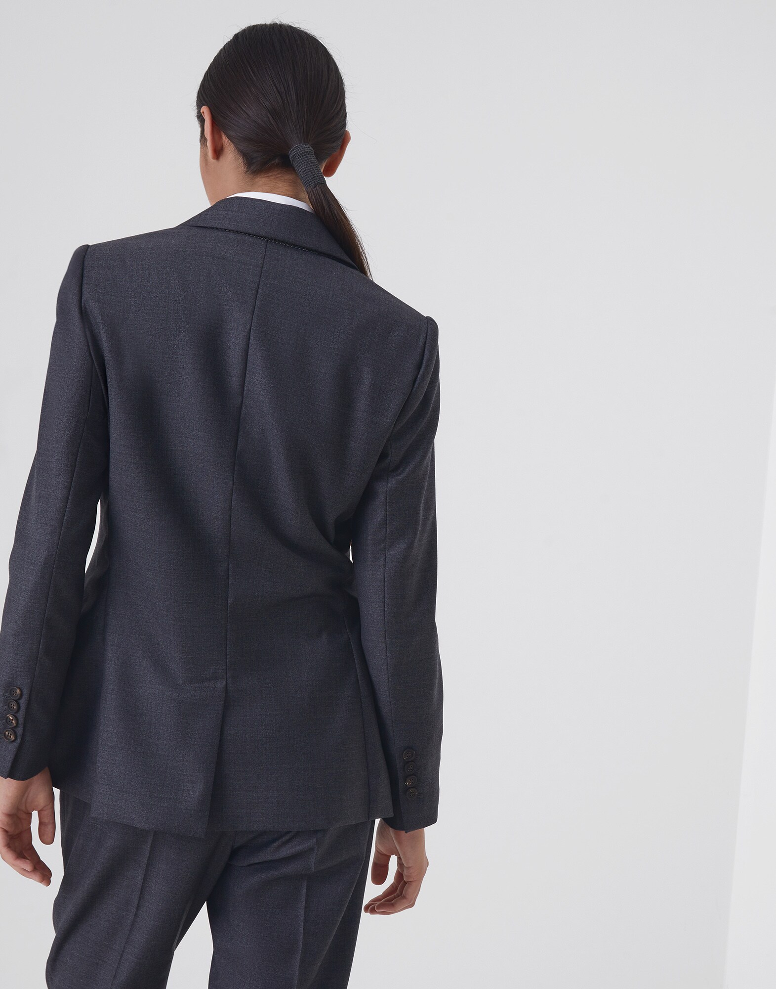Blazer Lignite Woman 1 - Brunello Cucinelli