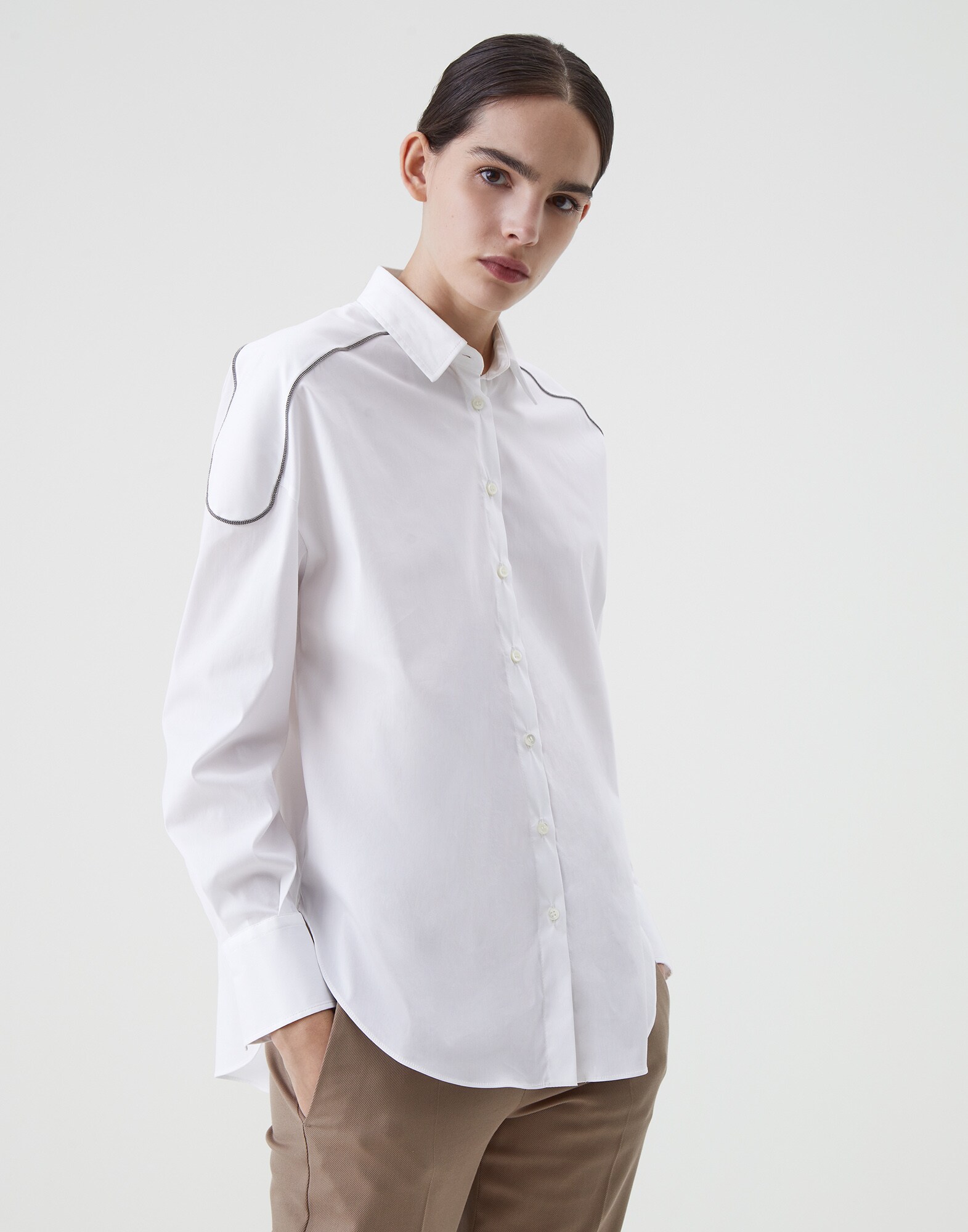 Cotton Shirt - Front