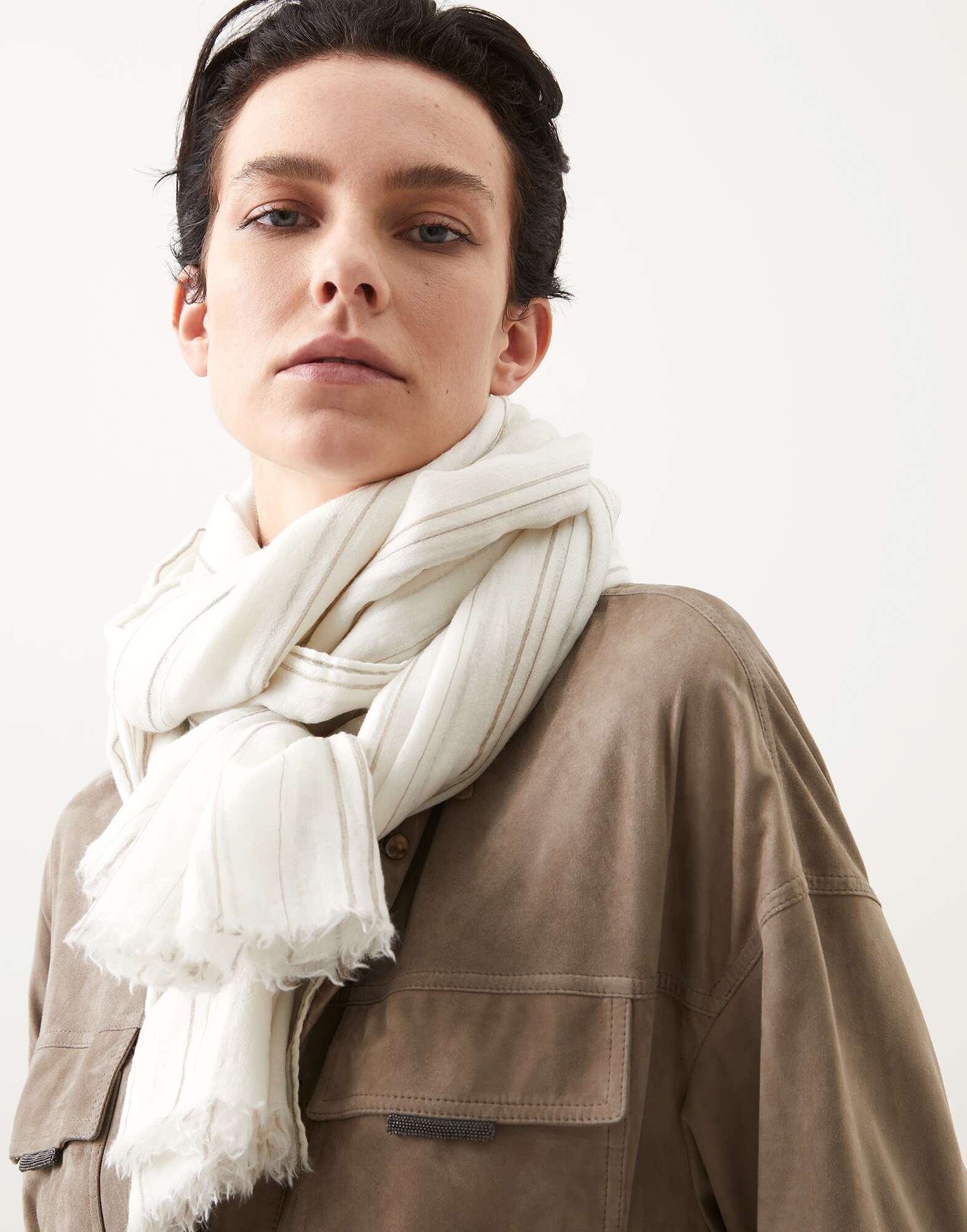 Patterned Scarf - Editorial view