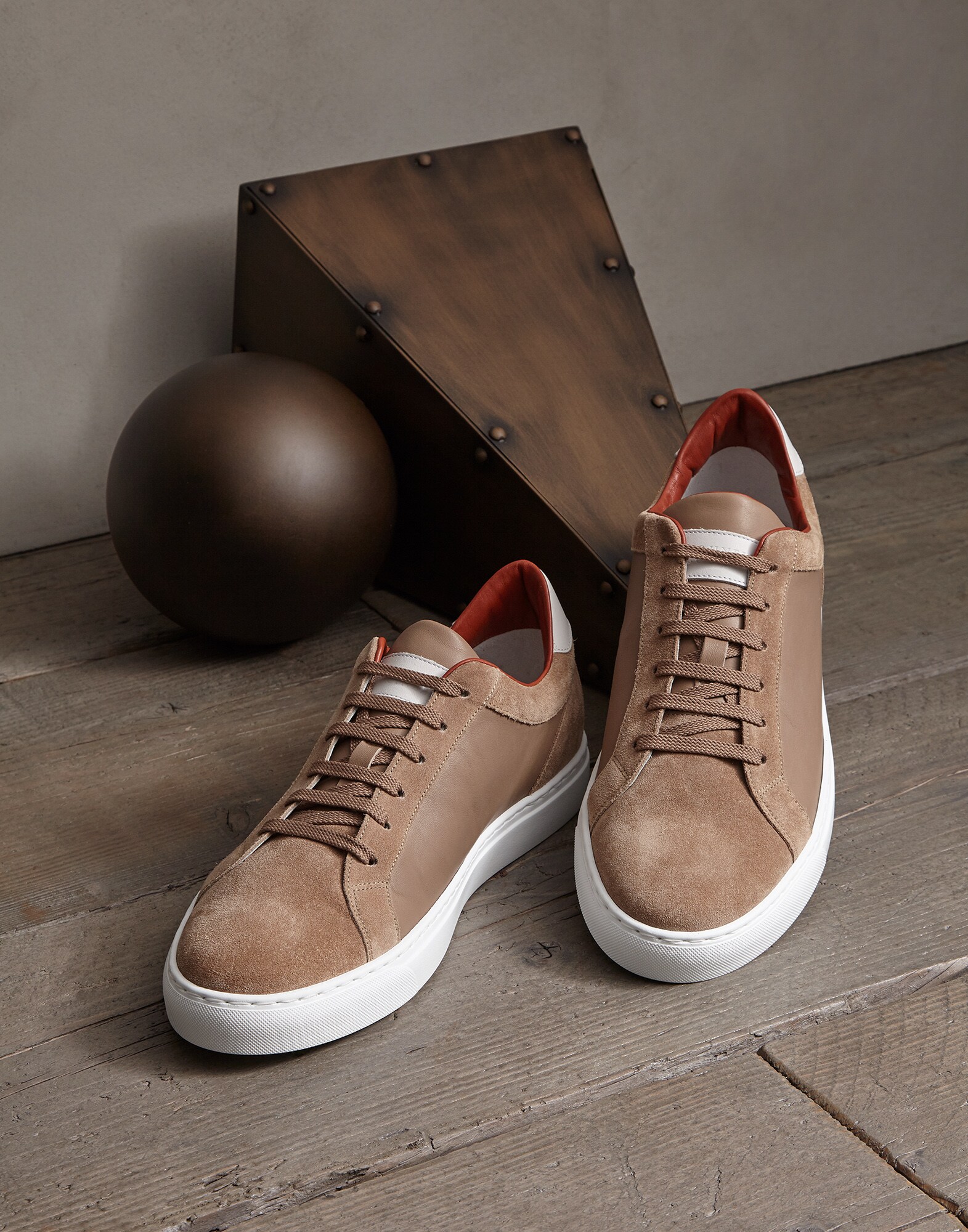 Sneakers Dove Grey Man 0 - Brunello Cucinelli