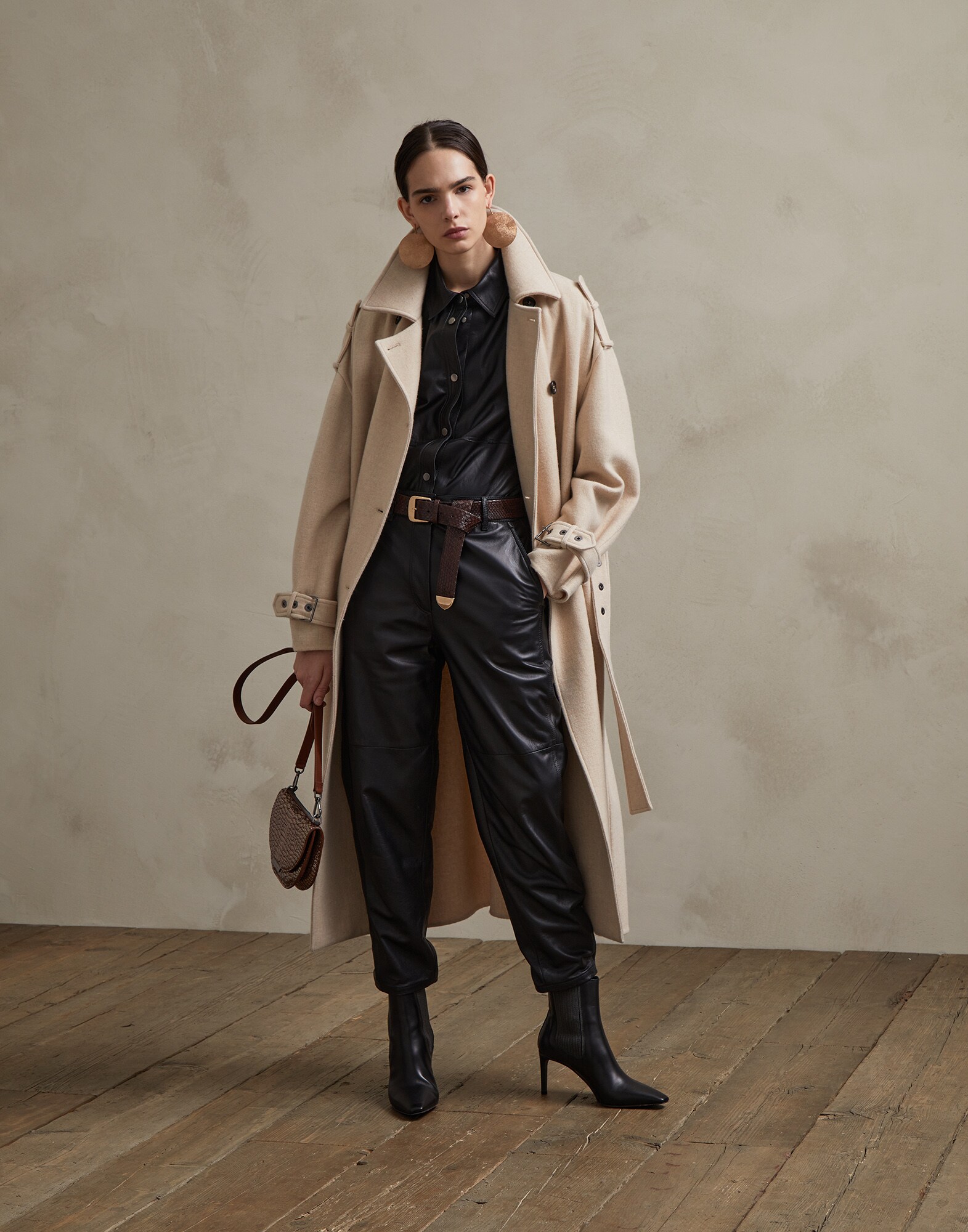 Coat Beige Woman 3 - Brunello Cucinelli