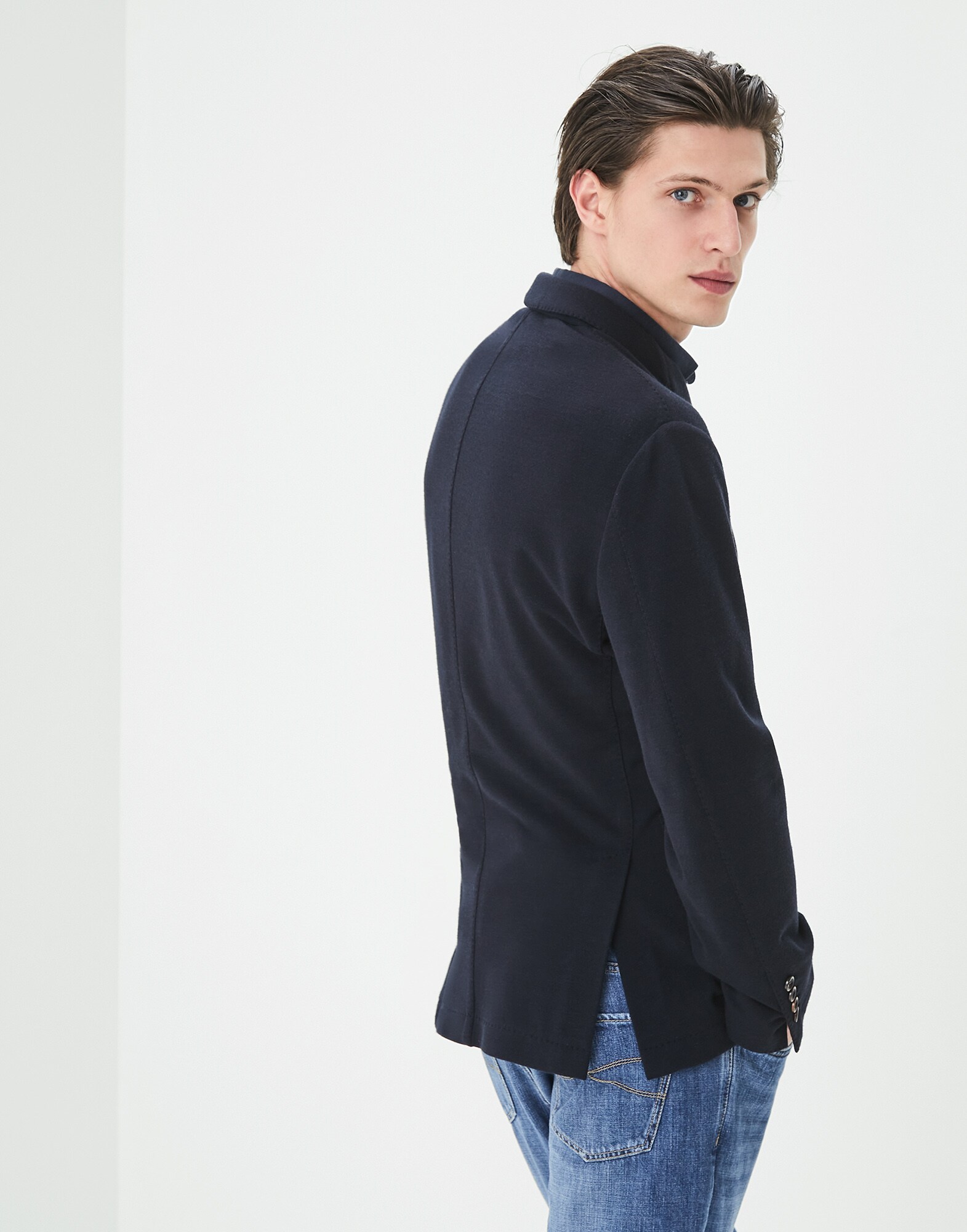 Single Breasted Blazer - Back