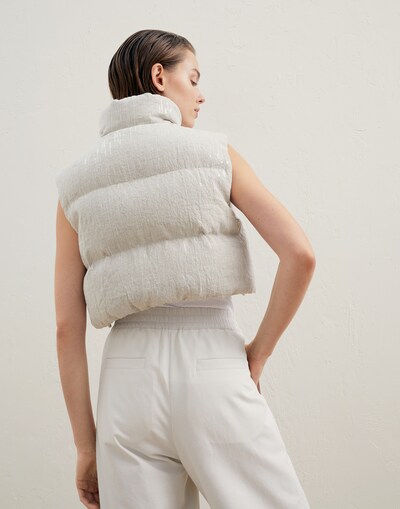 Down Vest - Back view