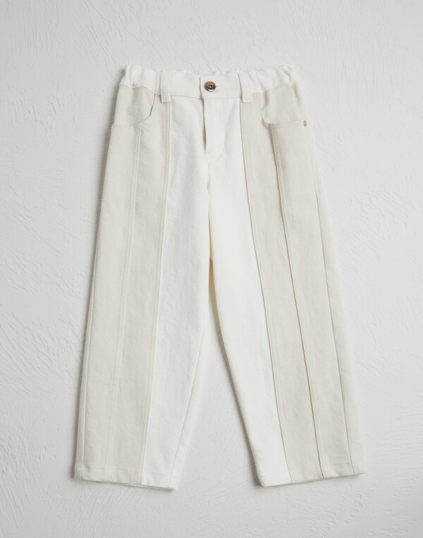 Denim trousers White Girl - Brunello Cucinelli 