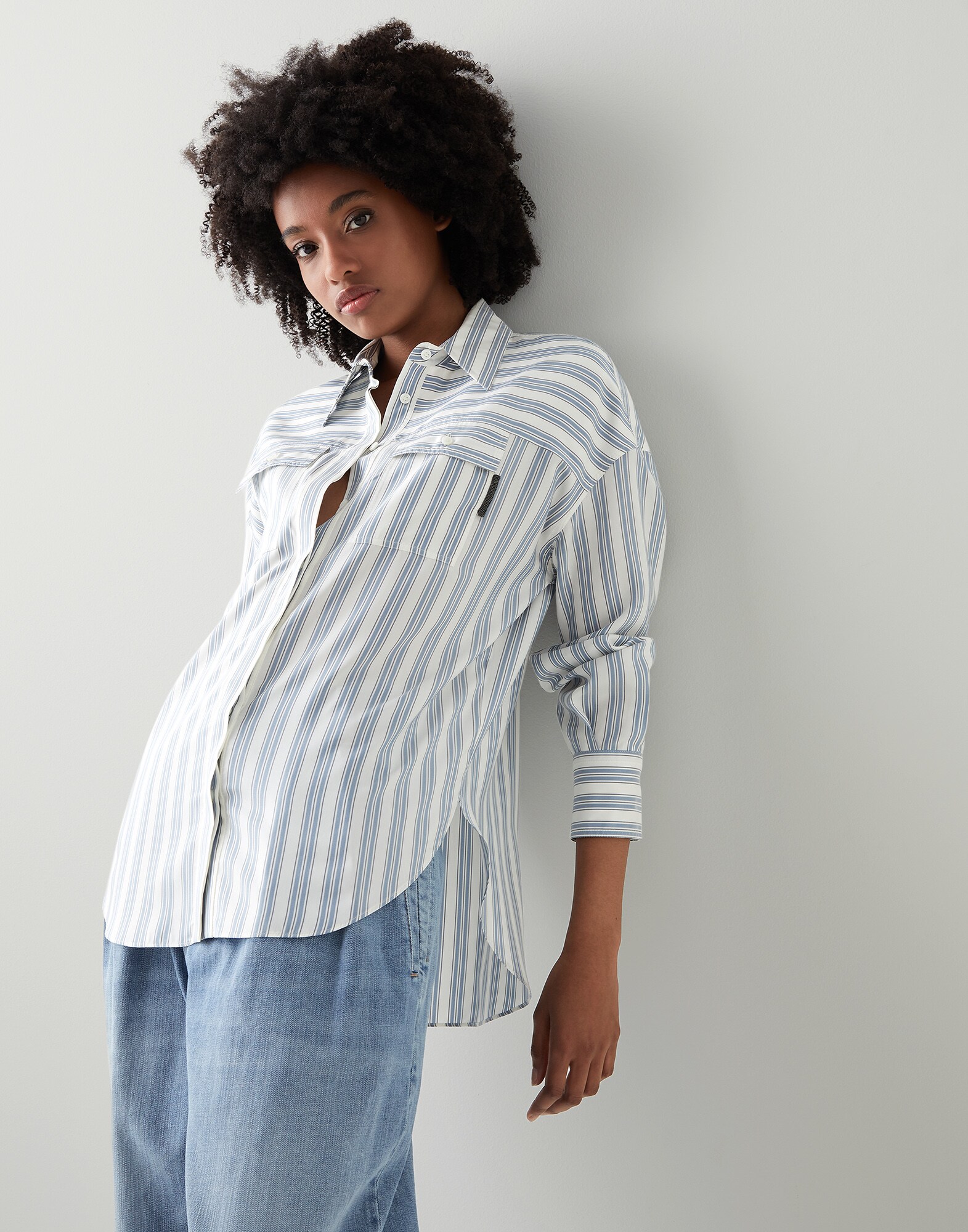 Silk Shirt - Editorial view