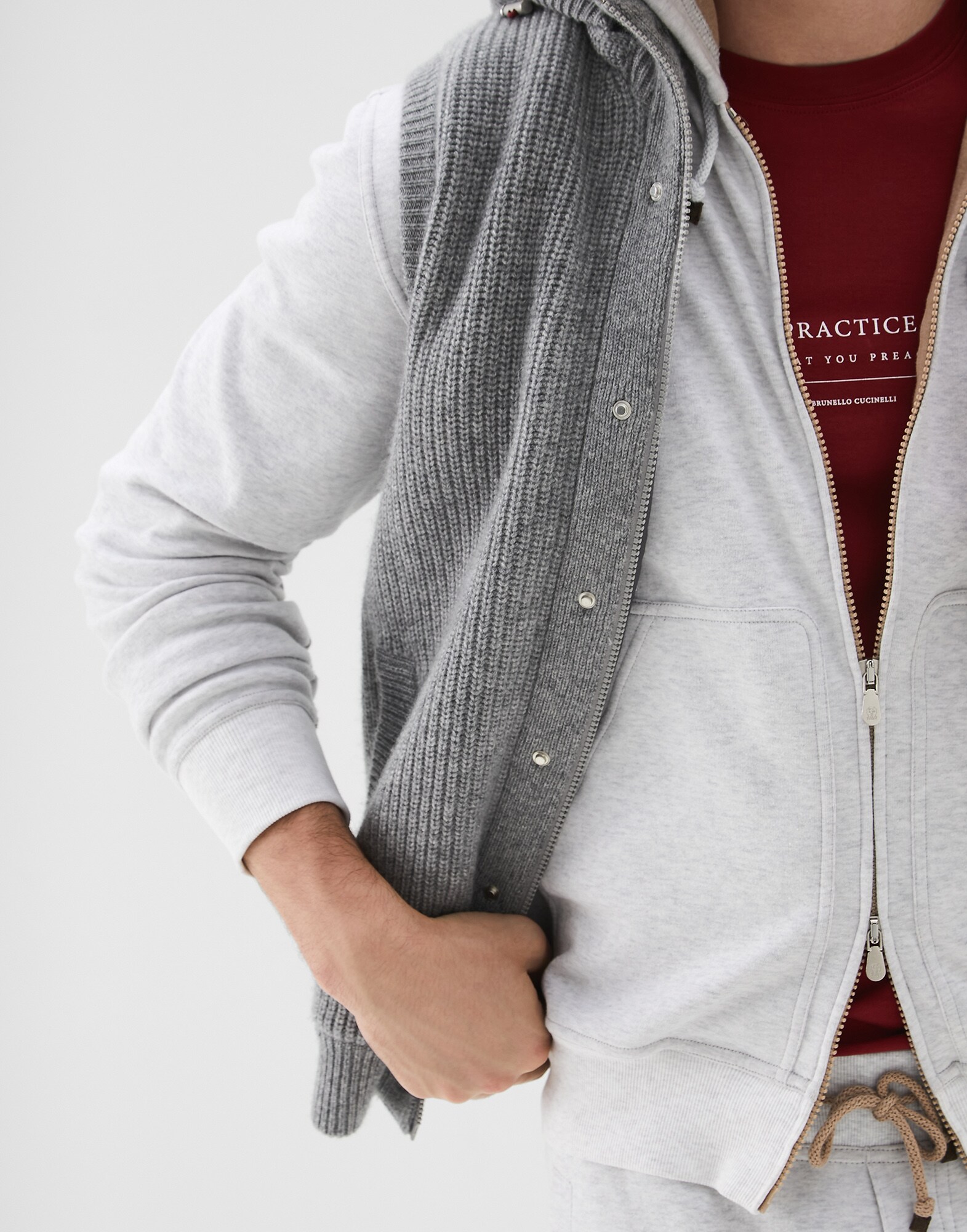 Knit Outerwear - Detail view
