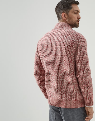 Zip-front Cardigan - Back view
