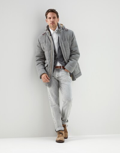 Knit Down Jacket - Full look