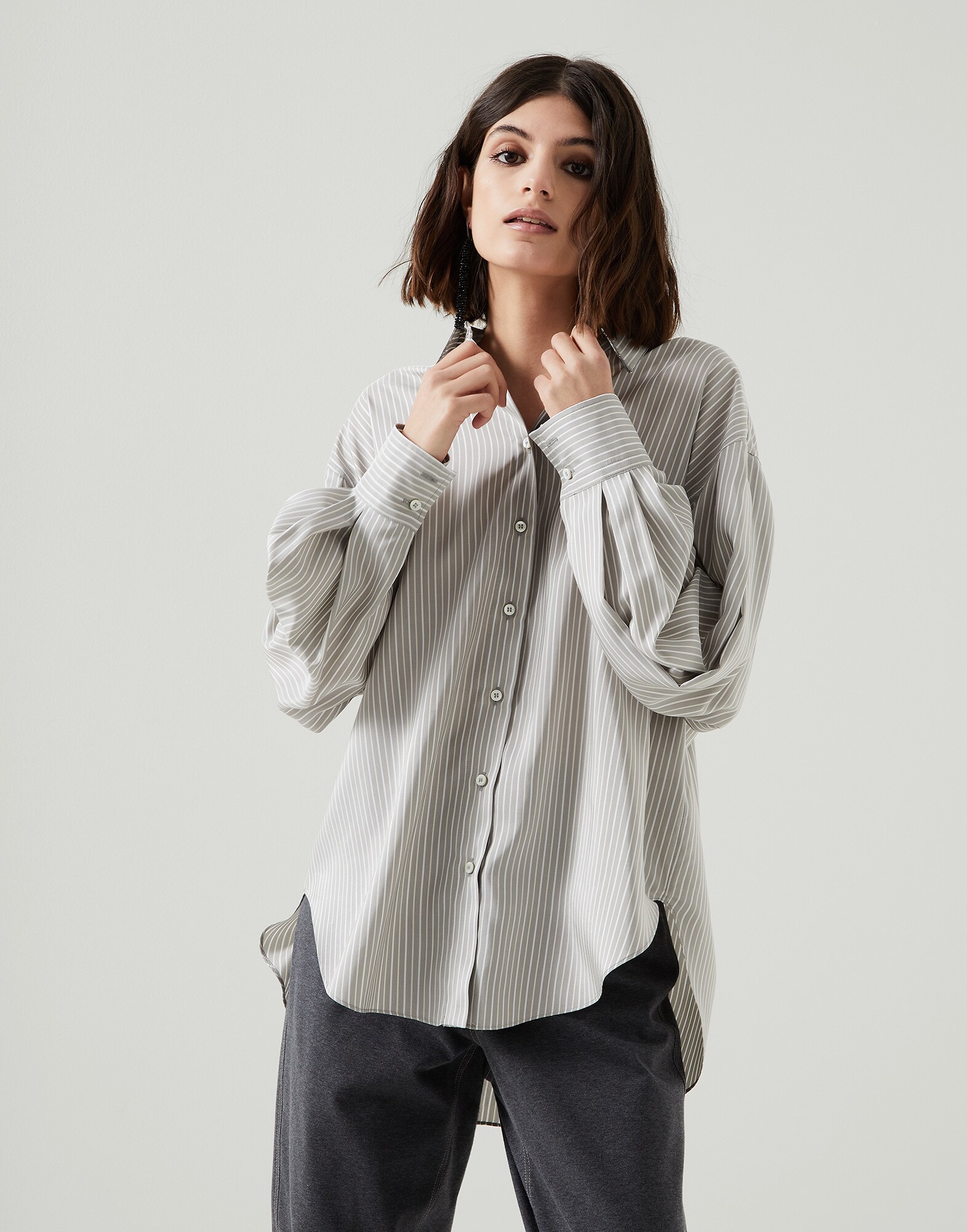Silk Shirt - Front view