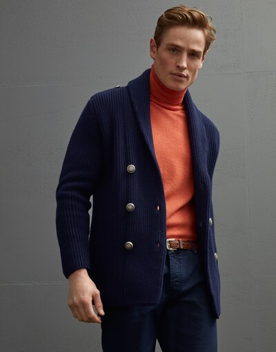 Button-front Cardigan - Editorial view