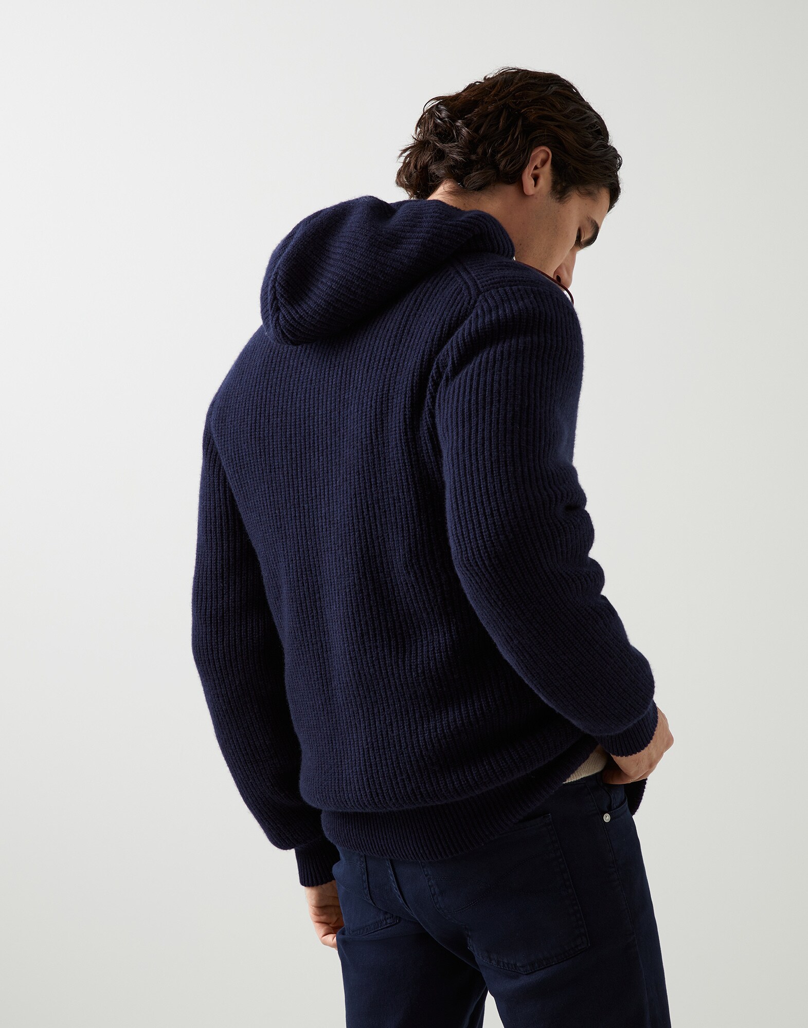 Knit Outerwear - Back view