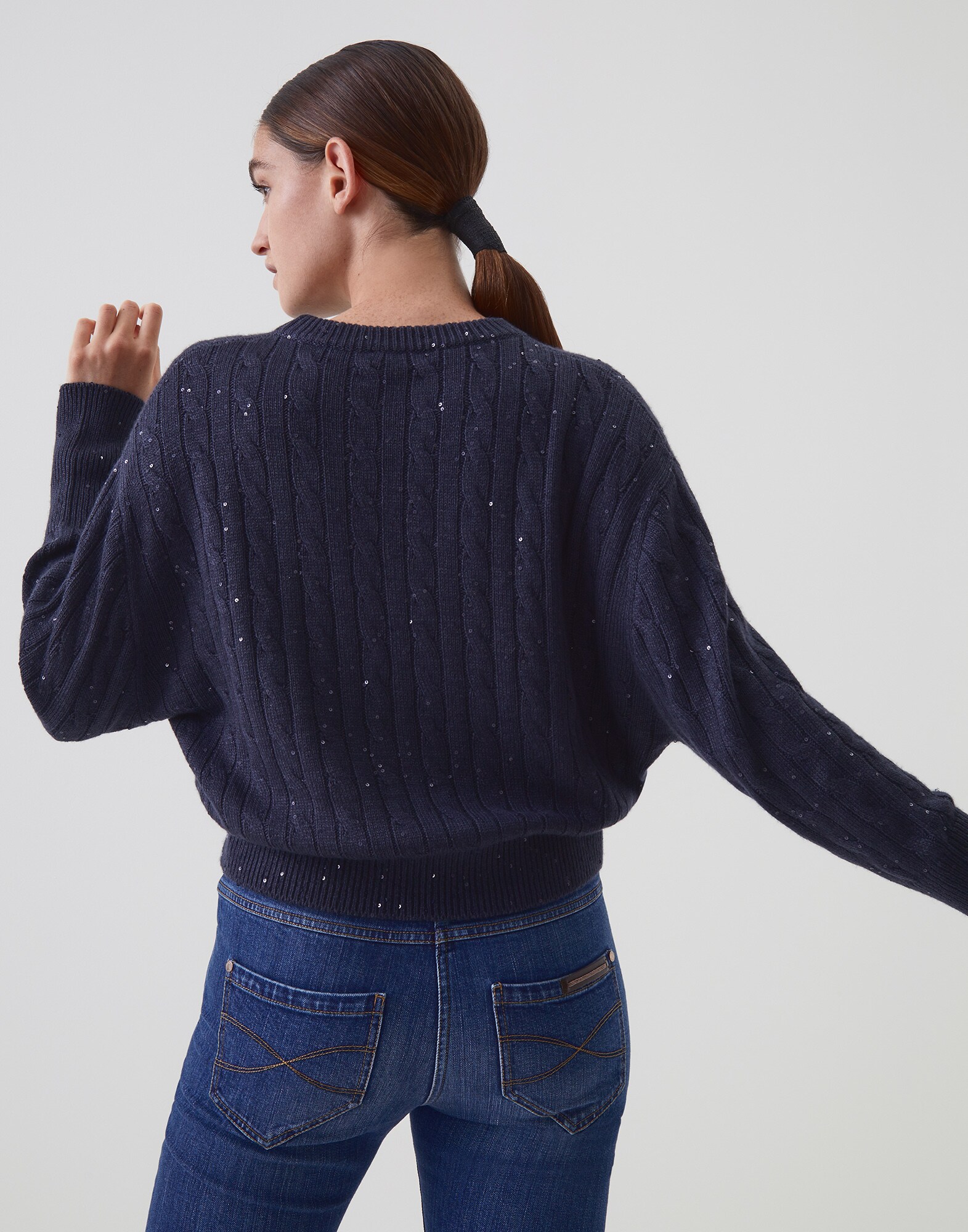 Crewneck Sweater - Back view