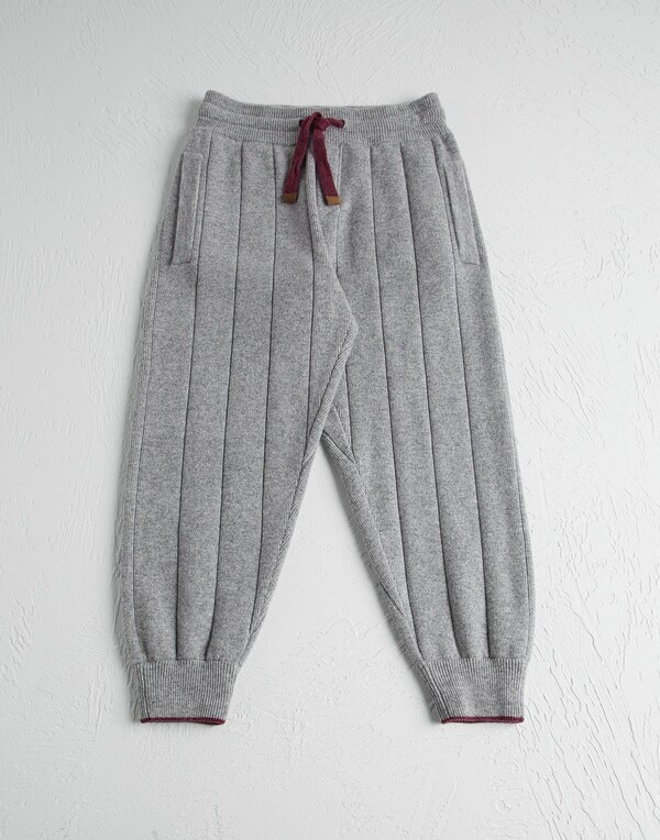 Wool trousers Grey Boy - Brunello Cucinelli 