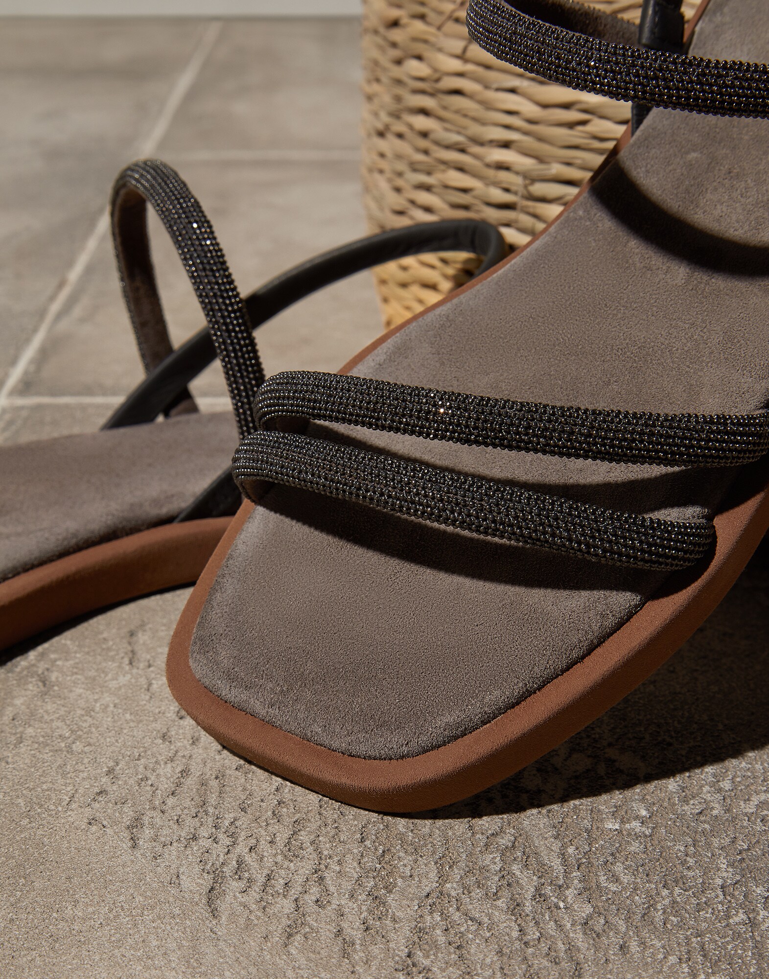 Sandals with Fastening - Detail view