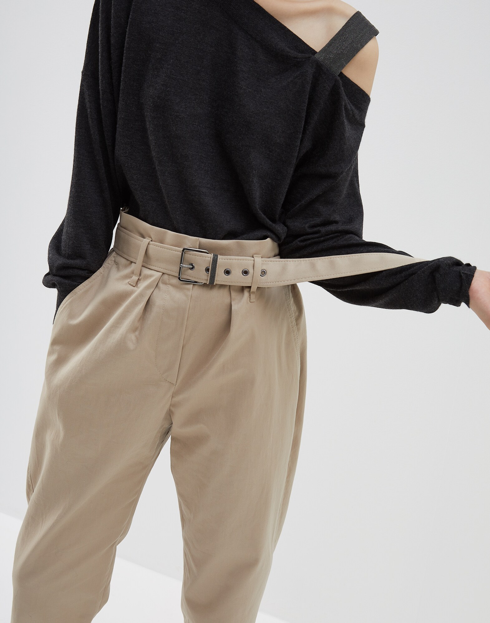 Trousers Rope Woman 2 - Brunello Cucinelli