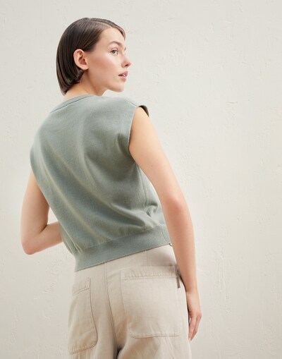 Knitted Top - Back view