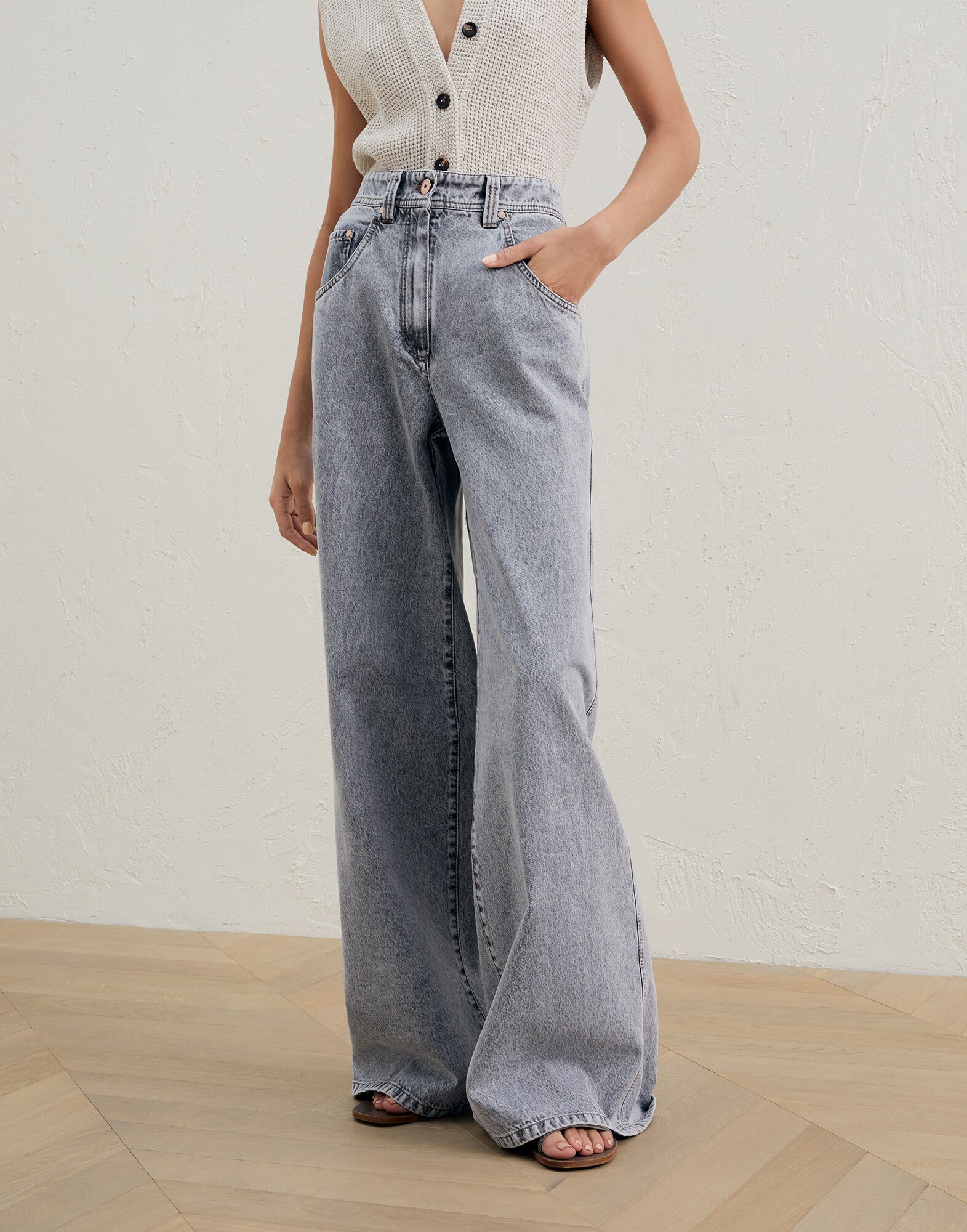 Denim trousers