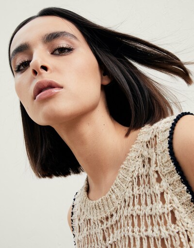Knitted Top - Detail view