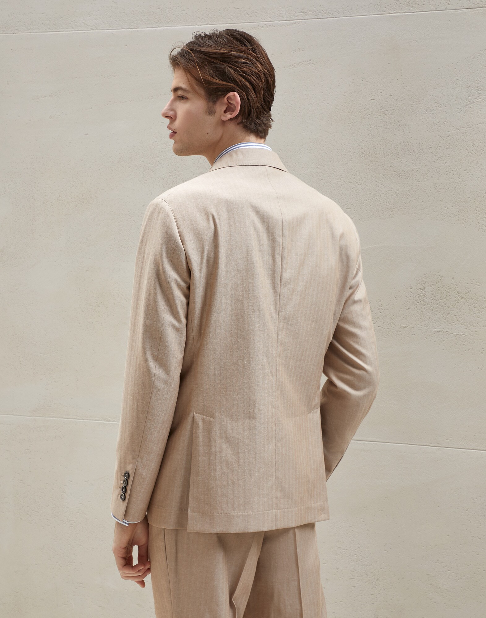Single Breasted Blazer - Back view