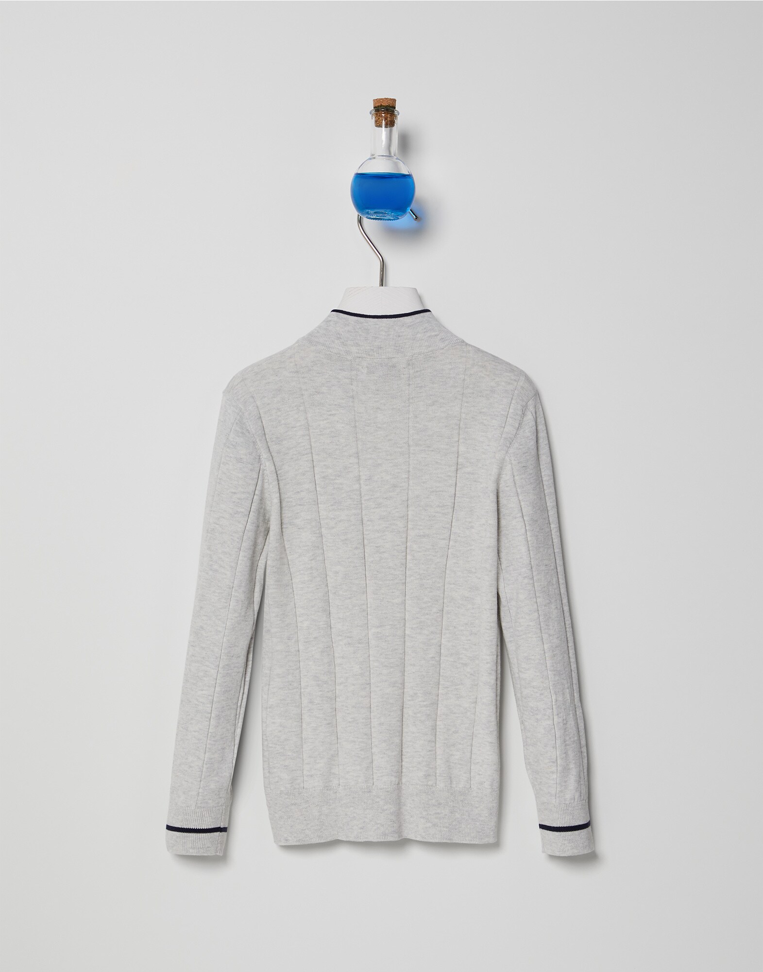 High Neck Sweater - Back view