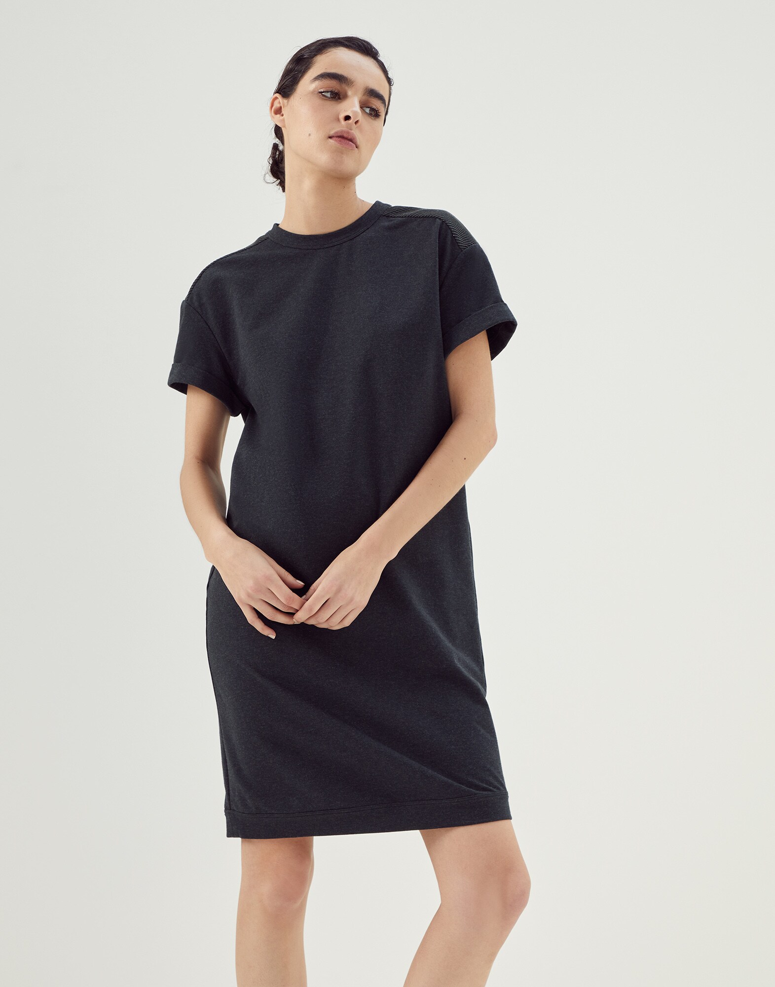 French terry dress