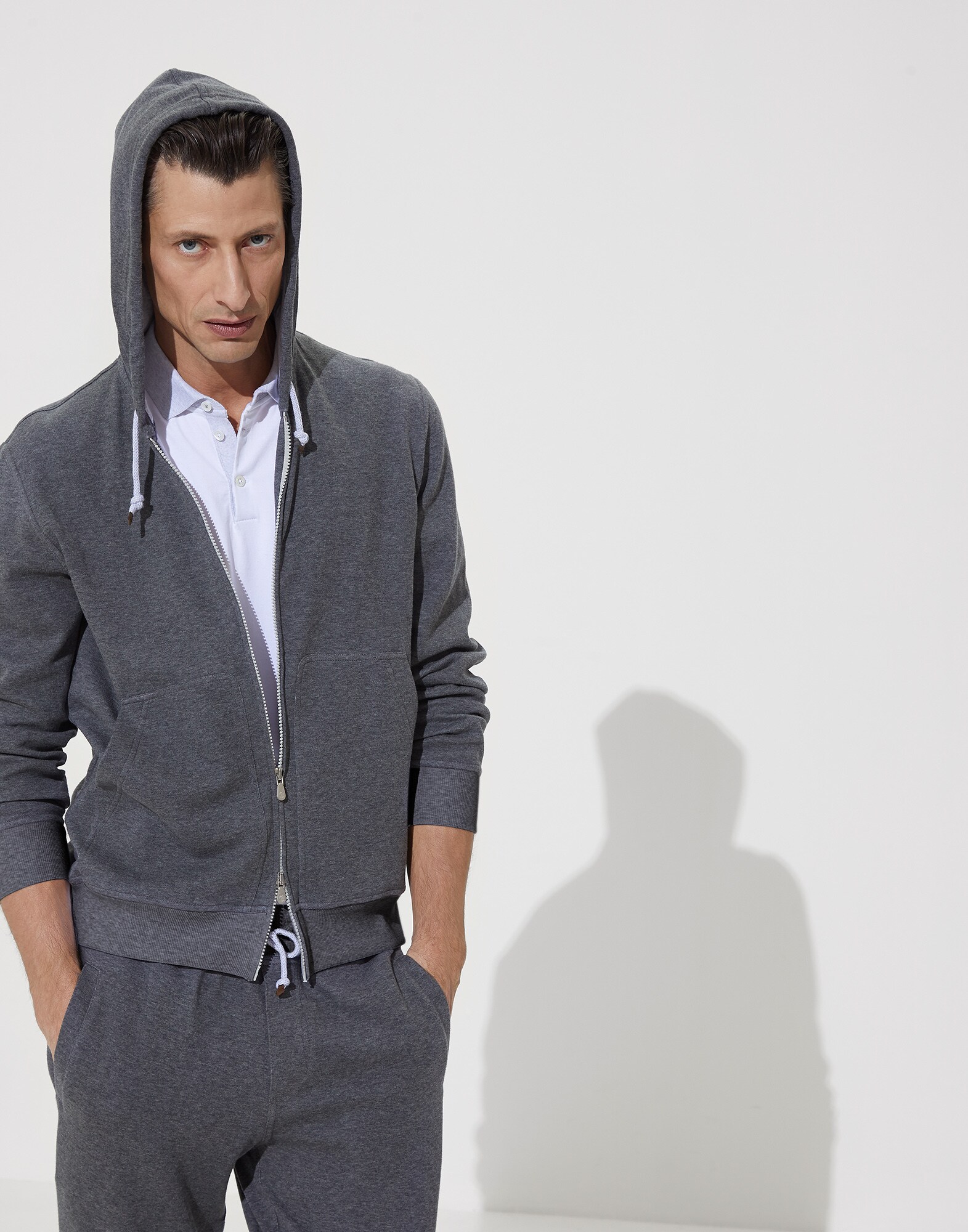 Sweatshirt Lead Man 0 - Brunello Cucinelli
