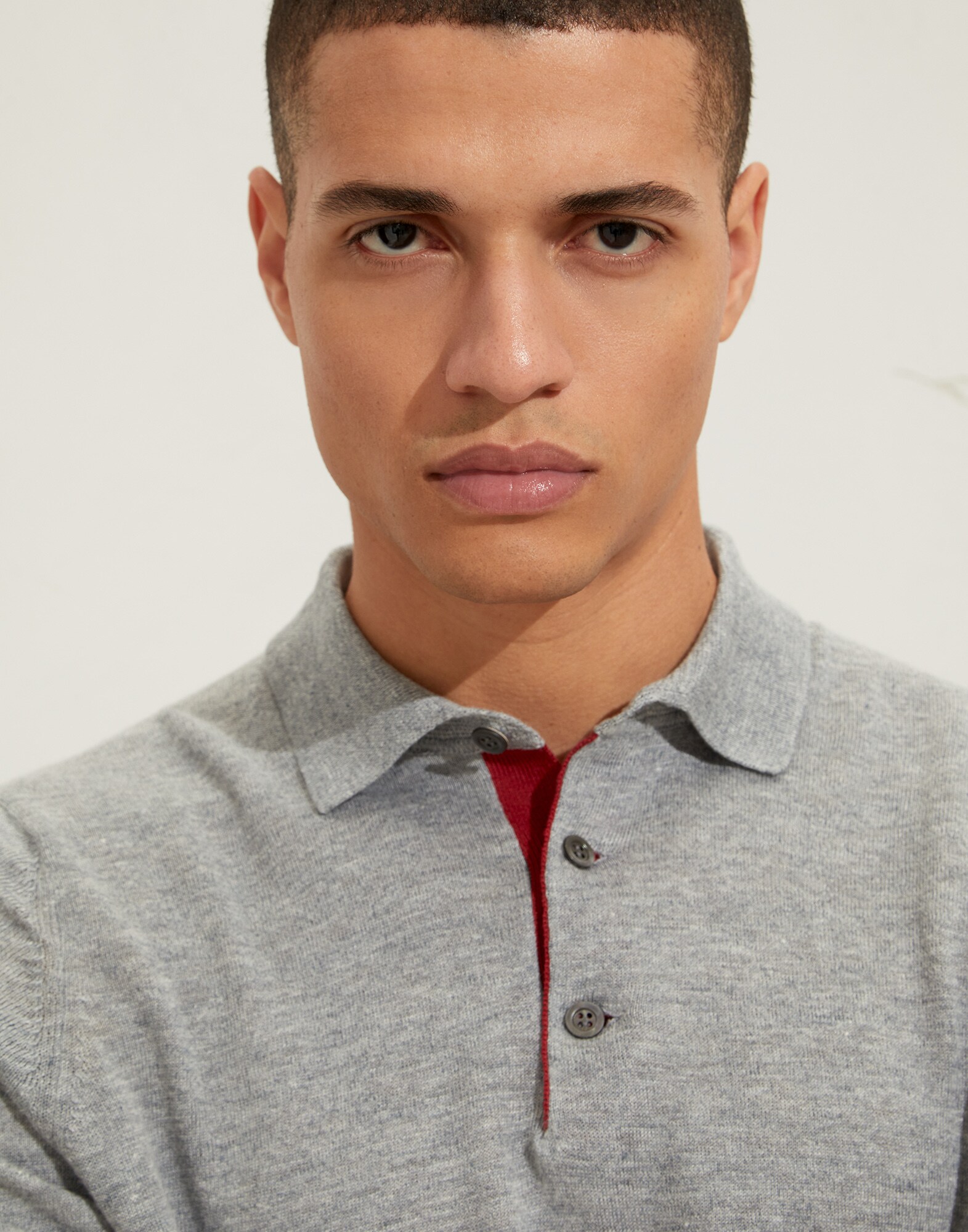 Polo-Style Sweater - Detail view
