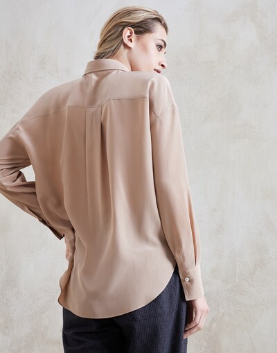 Silk Shirt - Back view