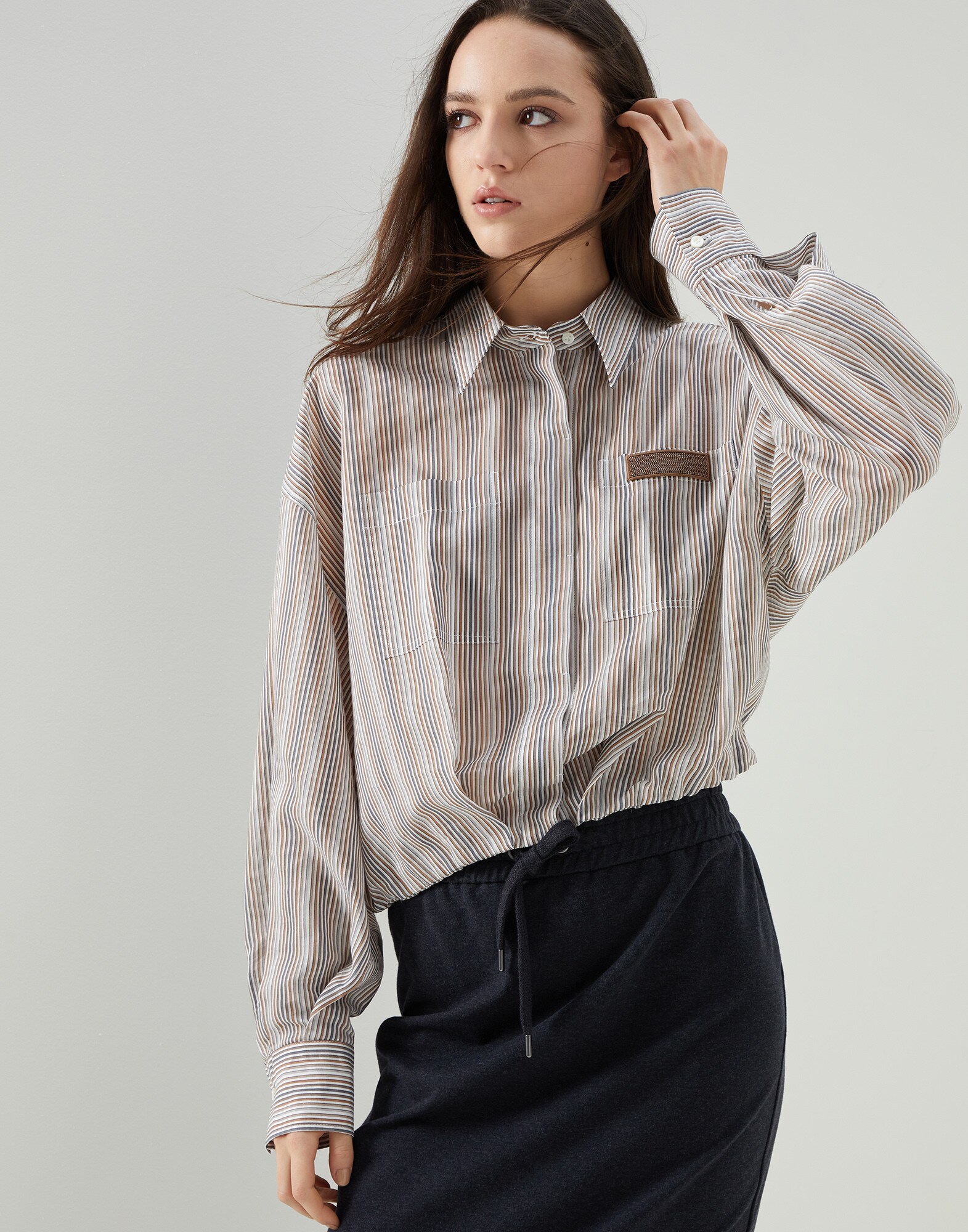 Cotton Shirt - Front view