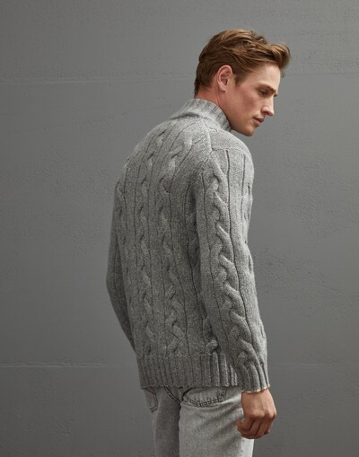 Zip-front Cardigan - Back view