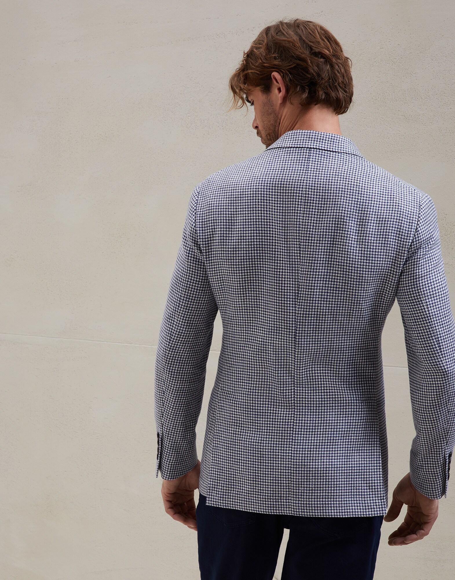Single Breasted Blazer - Back view