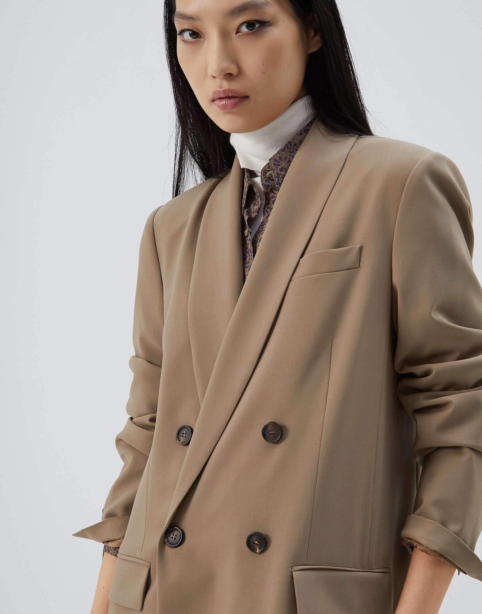 Coat Brown Woman 2 - Brunello Cucinelli