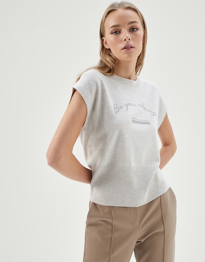 Knitted Top - Front view