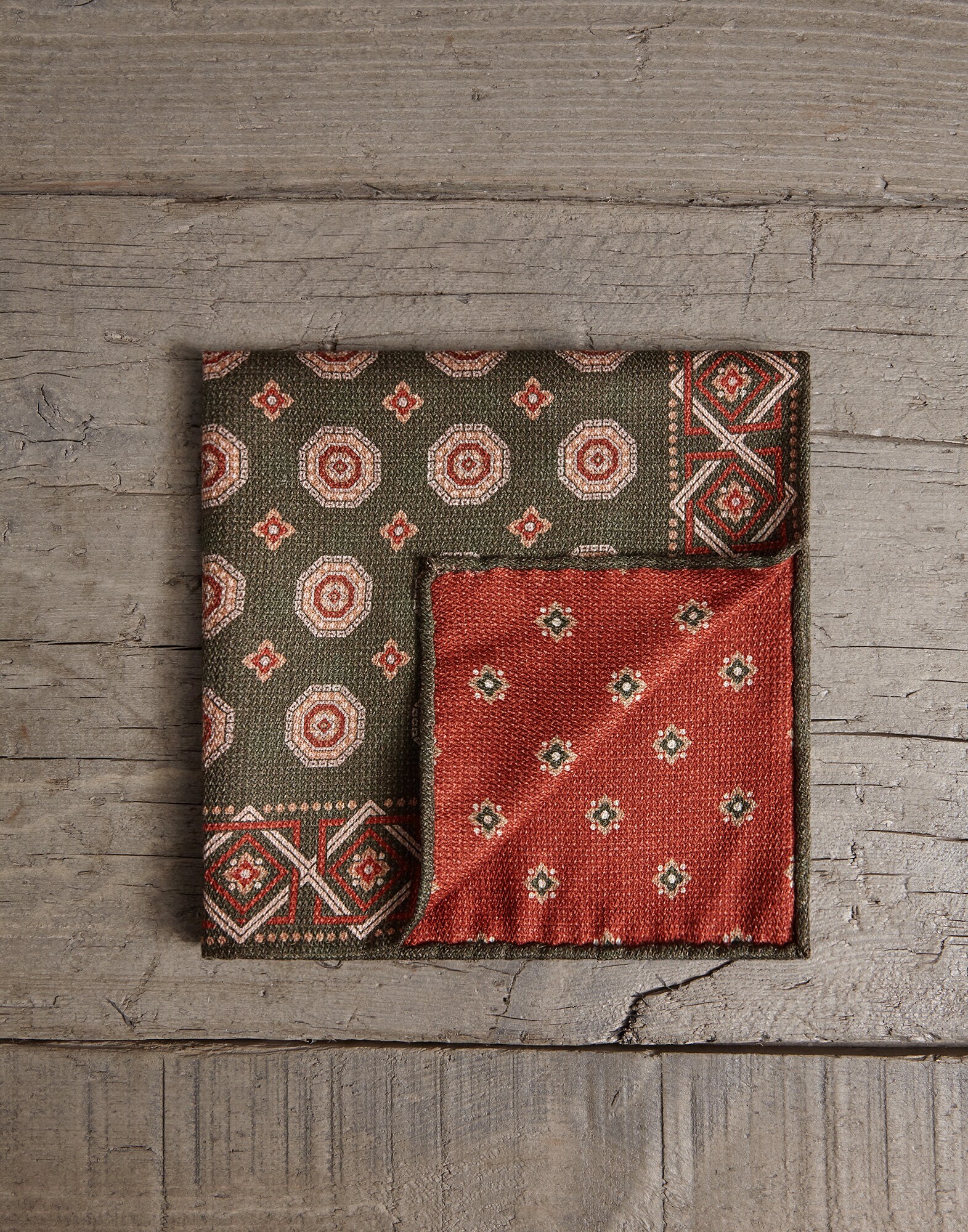 Pocket Square Military Man 0 - Brunello Cucinelli