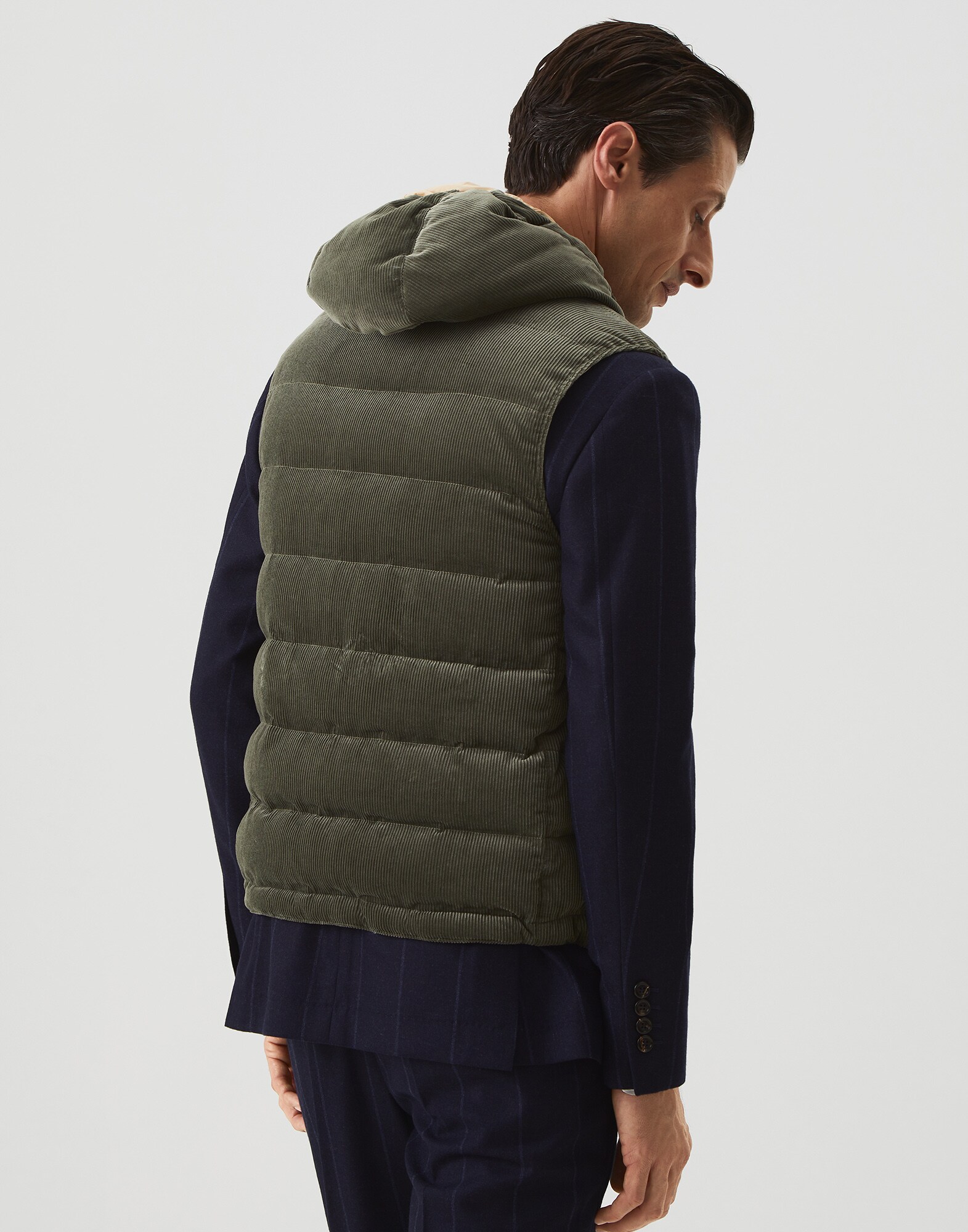 Down Sleeveless Jacket - Back