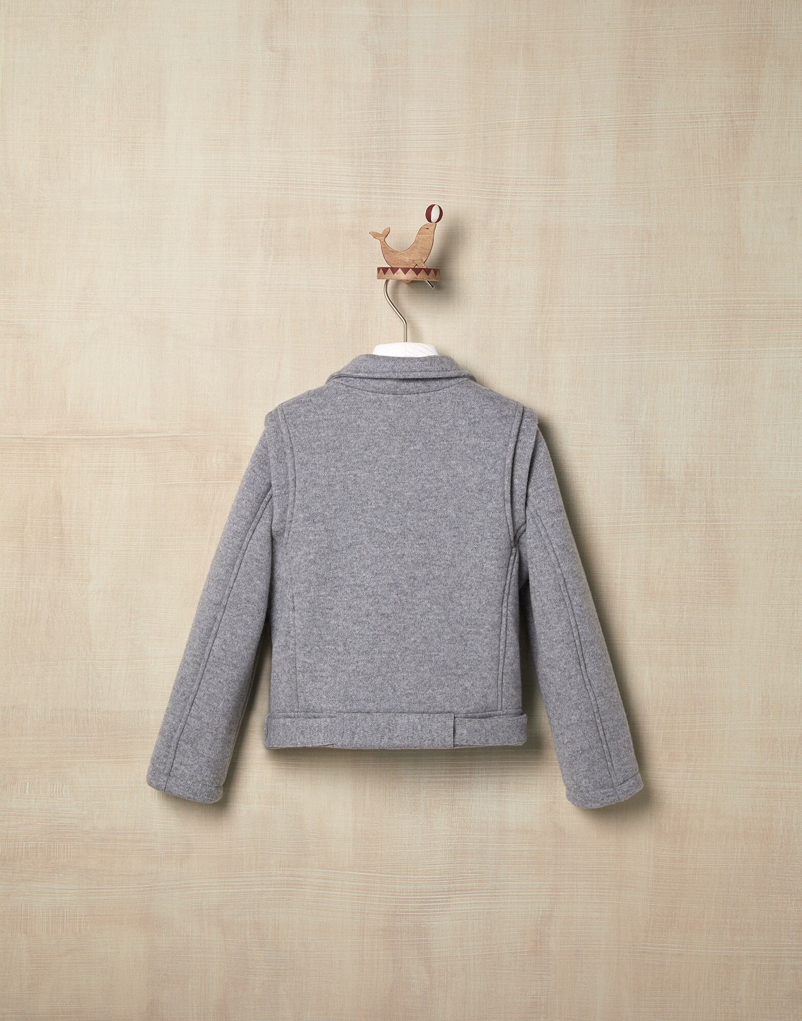 Outerwear Jacket Light Grey Boy 1 - Brunello Cucinelli