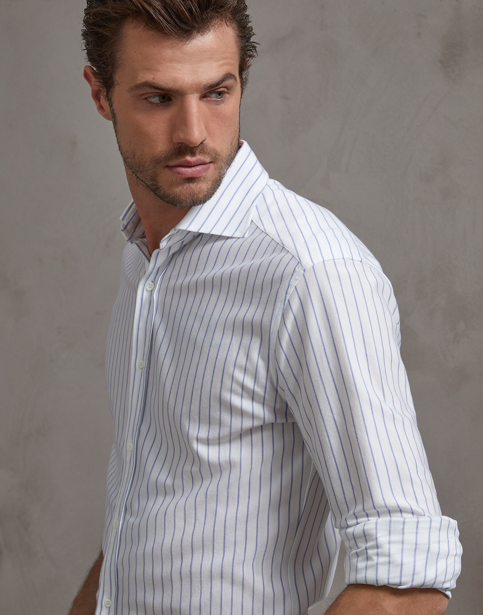 French Collar Shirt - Detail