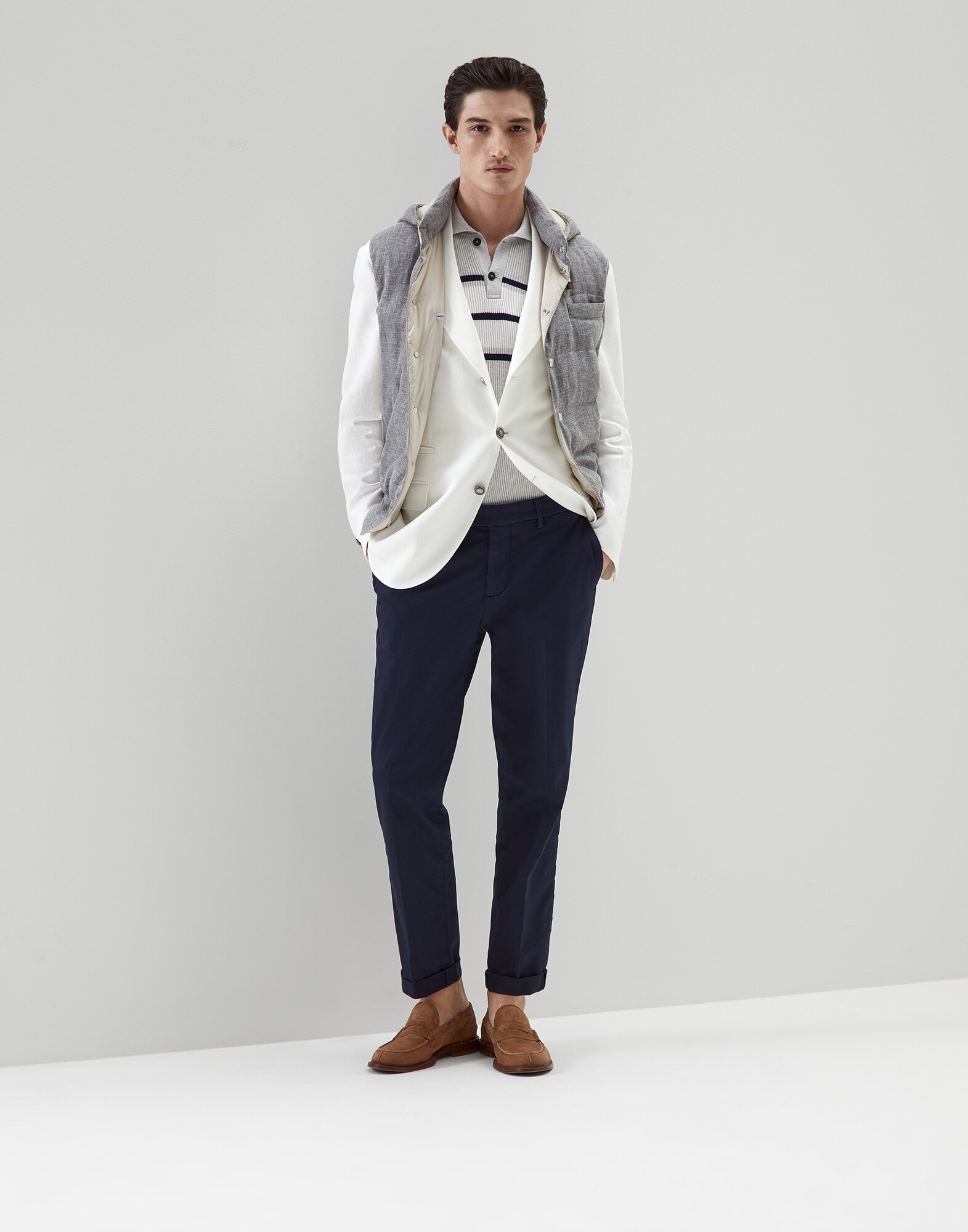 Down Vest - Full look