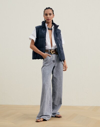 Down Vest - Full look