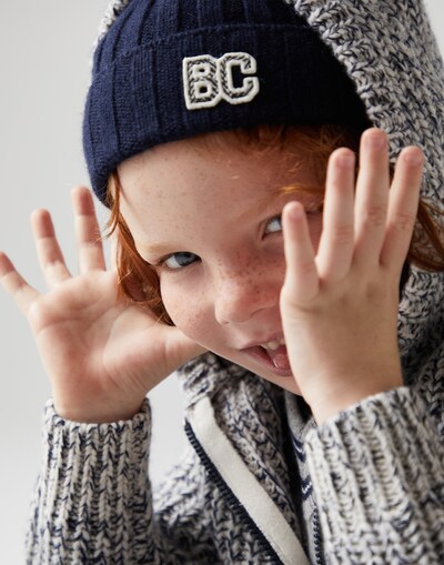 Hooded Cardigan - Editorial view