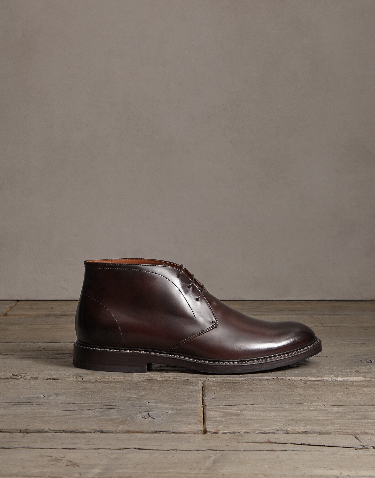 Boots Chestnut Man 1 - Brunello Cucinelli