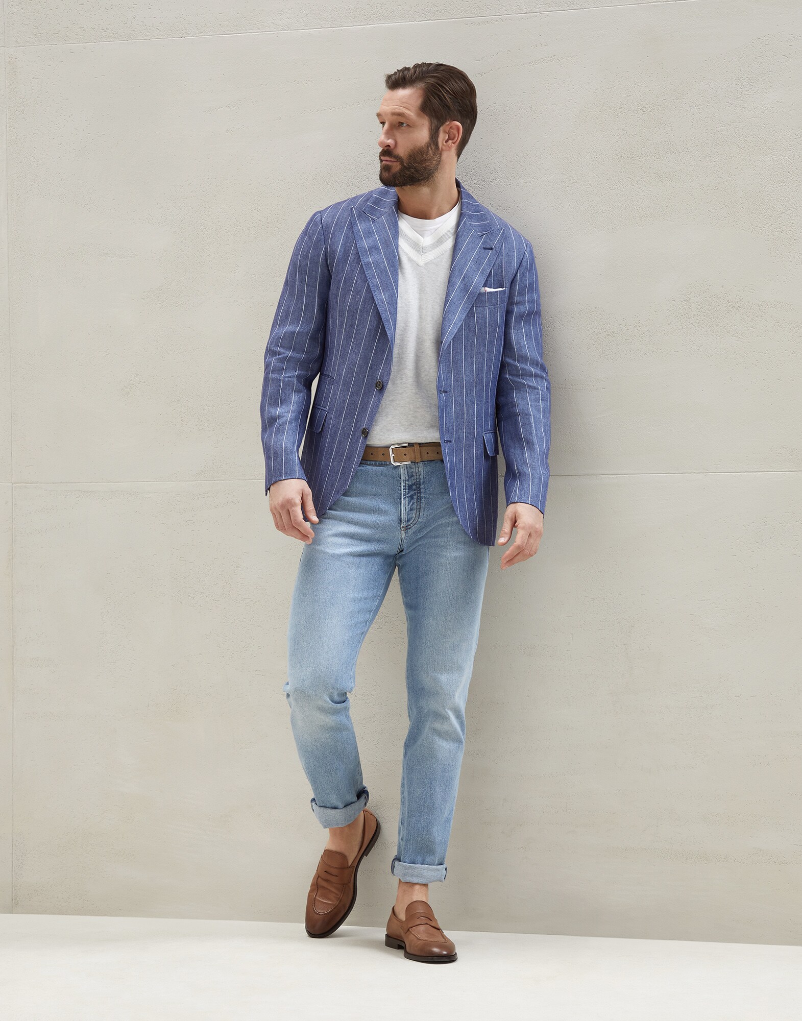 V-neck - Full look