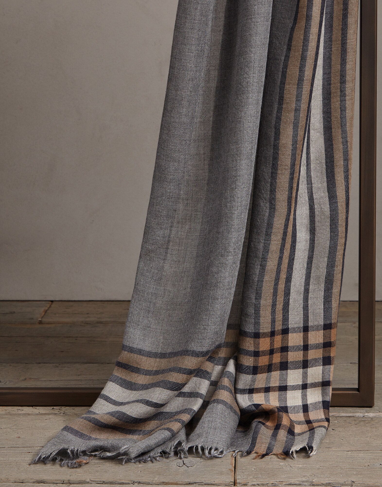 Patterned Scarf - Front view