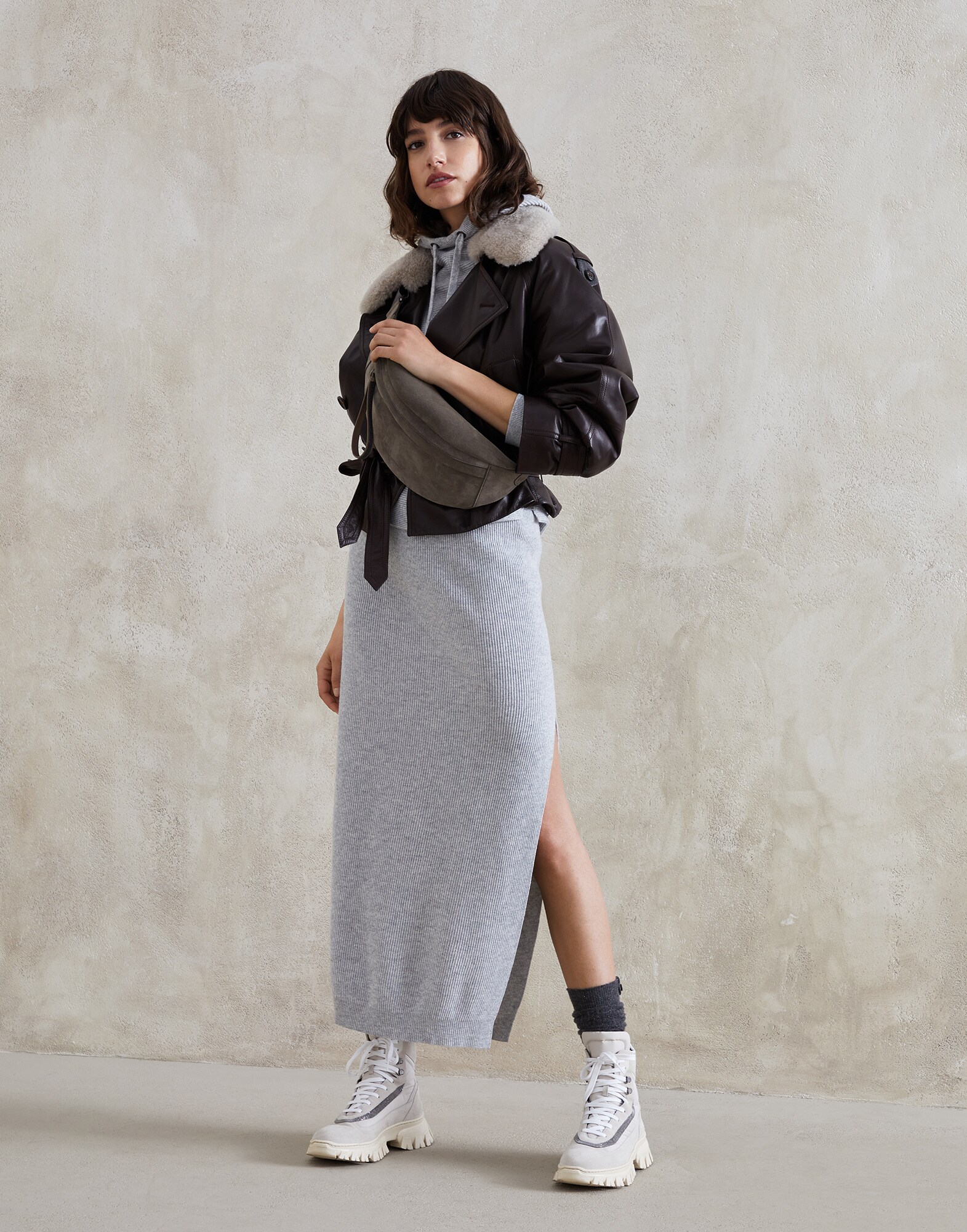 Hooded Sweater - Full look