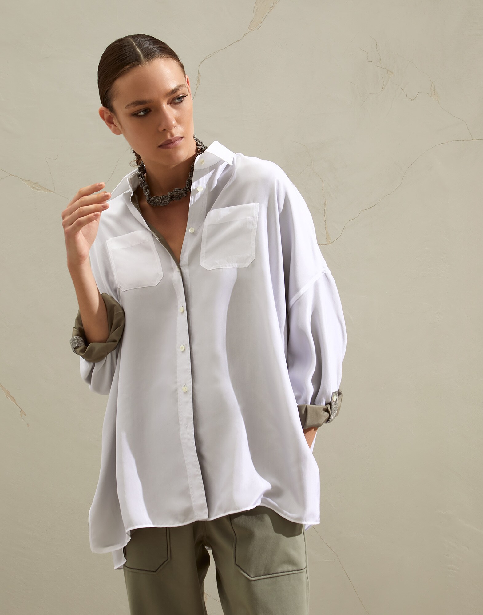 Silk Shirt - Front view
