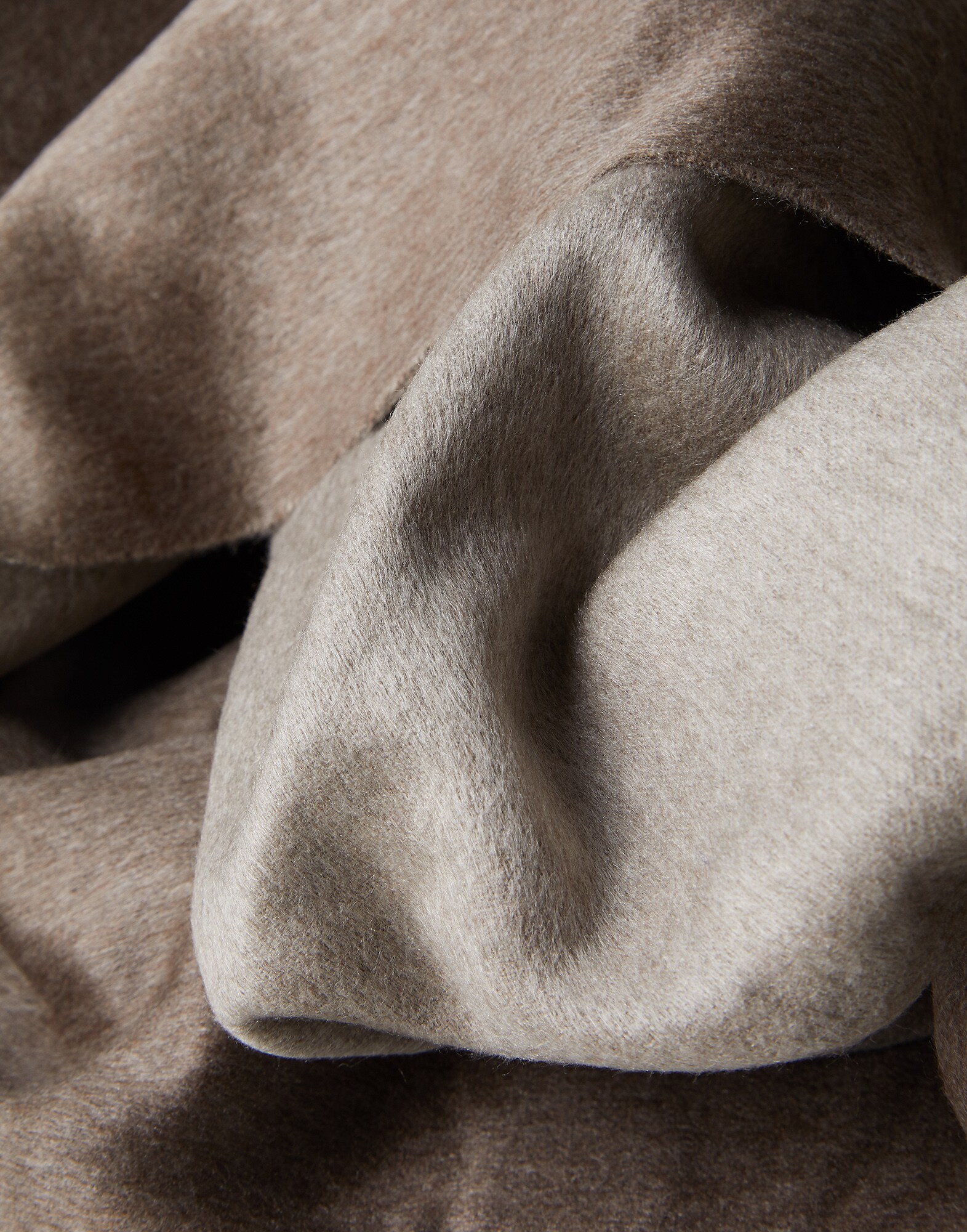 Silk Throw - Back view