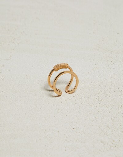 Silver ring Rose Gold Woman - Brunello Cucinelli 